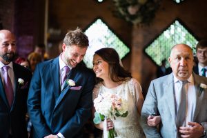 Shustoke Barn Wedding Featuring Jenny Packham Beaded Dress