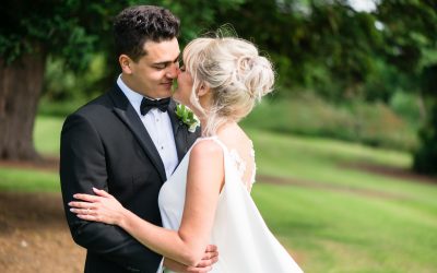 Stylish Black Tie Ettington Park Wedding