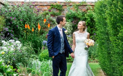 Elegant Blush Peach Birtsmorton Court Wedding